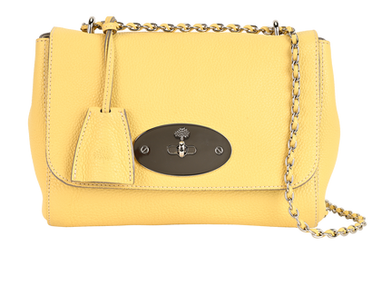 Lily, £410, Handbags, Yellow, Leather, Front view